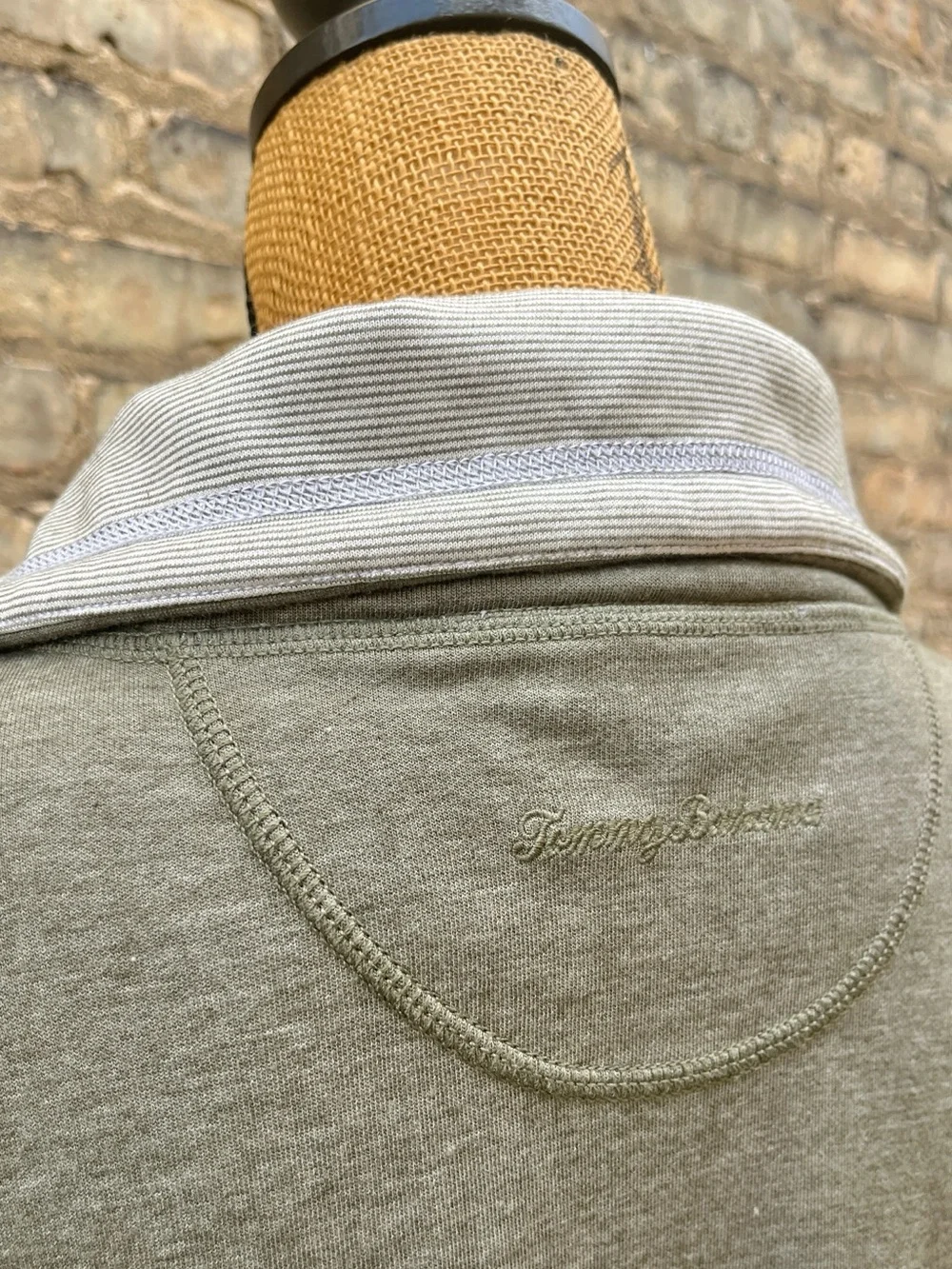 Tommy Bahama Sun Fade Flipside Reversible Full Zip Jacket Gray Size Large